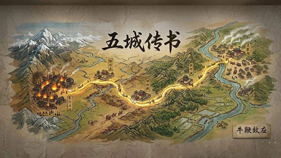五城传书 · 牛鞭效应