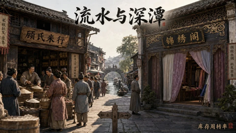 流水与深潭 · 库存周转率